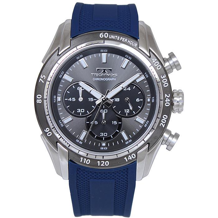 TECHNOS SWISS クロノグラフ 時計 マルチカラー TECHNOS（テクノス 