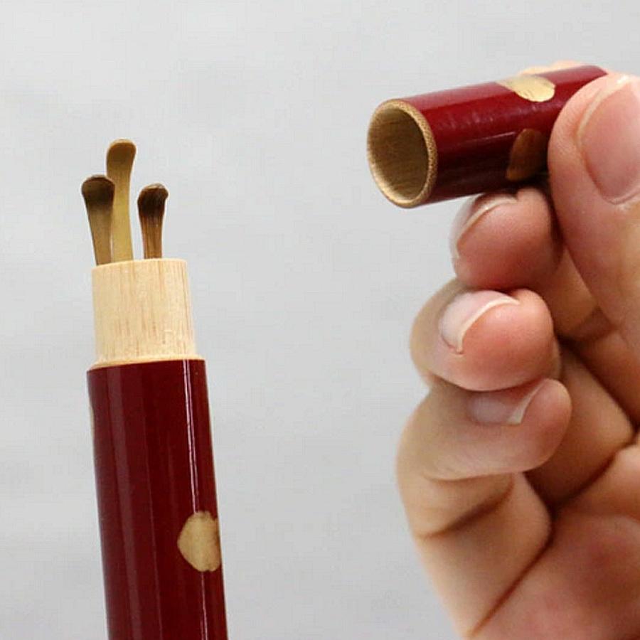 送料無料 極細耳かき 晒竹 スス竹 丸 スス竹 半円 と漆塗り耳かき入れ 国産 日本製 京都産 大分県産 職人手作り プレゼントに ゆうパケットでお届け Fullset 竹専門店 竹伊 通販 Yahoo ショッピング