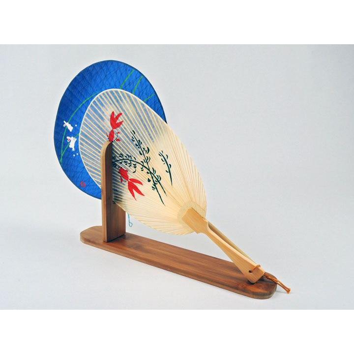 うちわ立て 組立式 *団扇は付いていません 夏の必需品 店舗 会議所