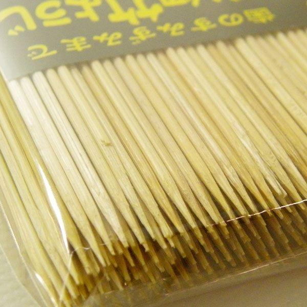 送料無料 極細竹ようじ お徳用 6パック 1個当たり550円 約3000本入り