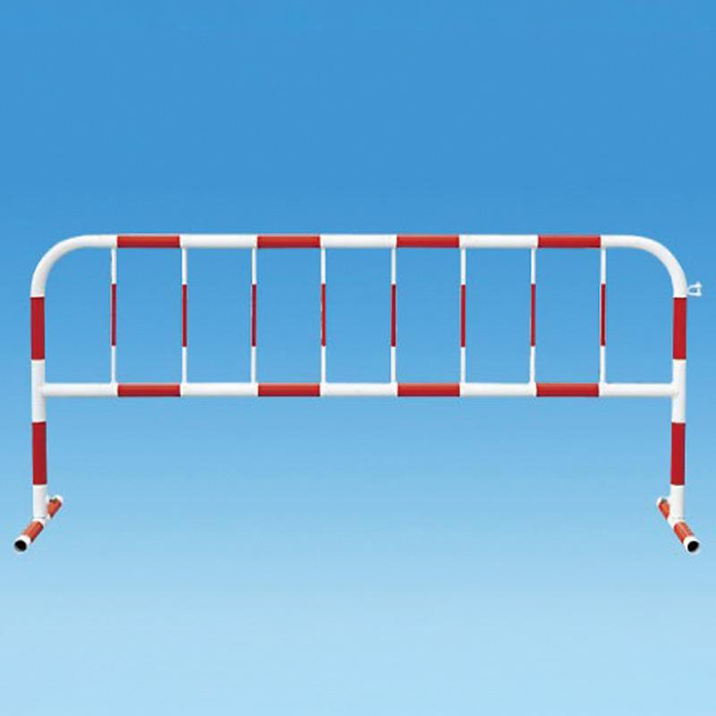 バリケード 赤 白 パイプ 保安柵 ユニット 386-001 : トモエモン