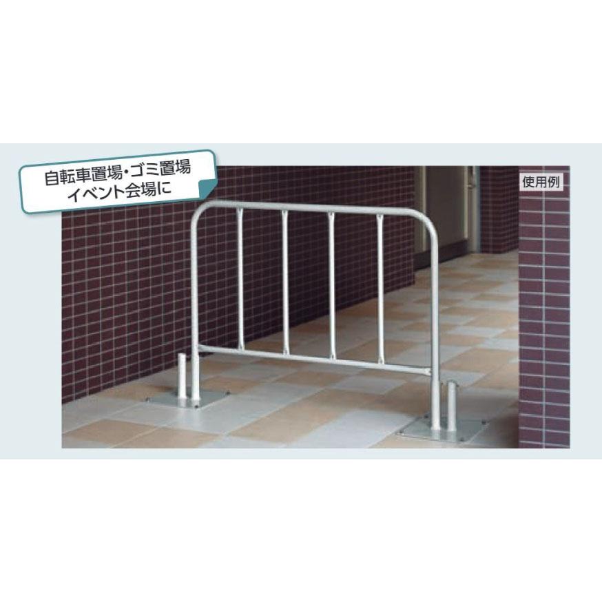 屋外用鉄製柵 ユニット（UNIT） フェンス 白 屋外用 バリケード 安全柵 900×1200mm