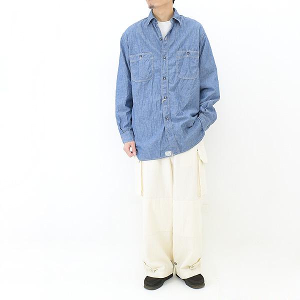 orSlow（オアスロウ） シャンブレーワークシャツ ヴィンテージフィット