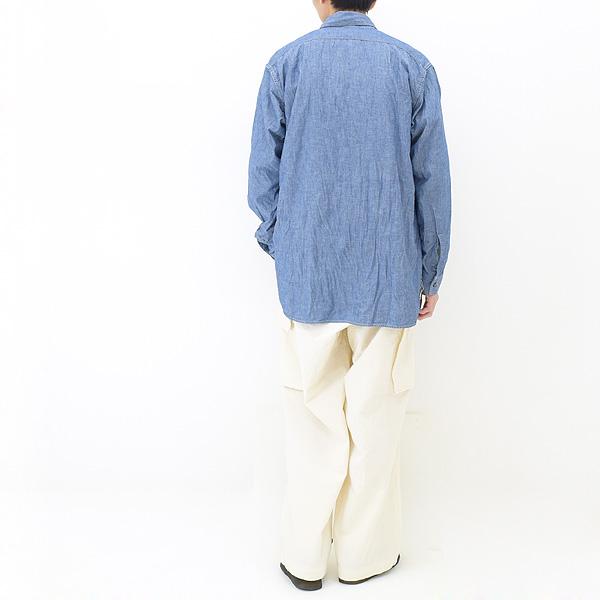 orSlow（オアスロウ） シャンブレーワークシャツ ヴィンテージフィット