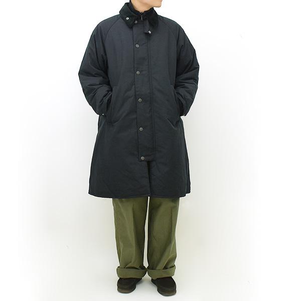 バブア　Barbour ロングコート 別注】BARBOUR / BURGHLEY ロングコート（ステンカラーコート