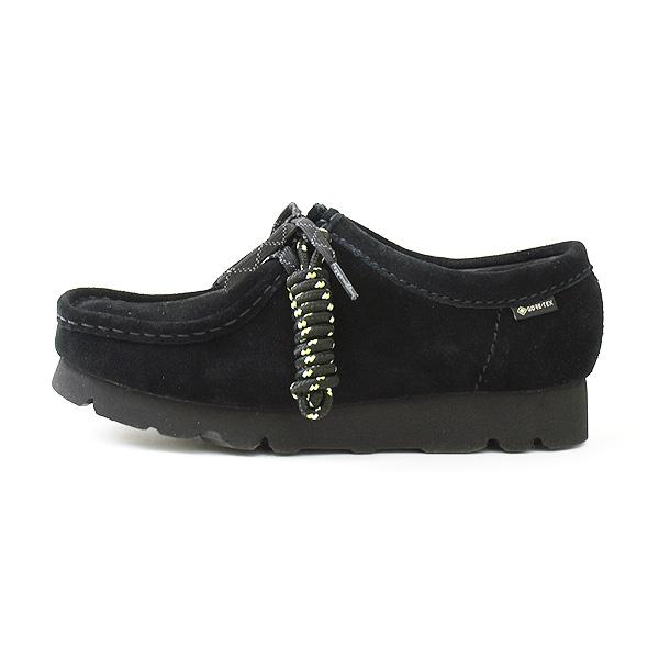 Clarks クラークス Wallabee GTX ワラビー ゴアテックス レディース 26169024 ブラック スウェード｜y-trois｜03