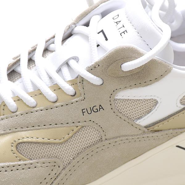 D.A.T.E. デイト FUGA DRAGON フーガ スニーカー IVORY-GOLD W381-FG 