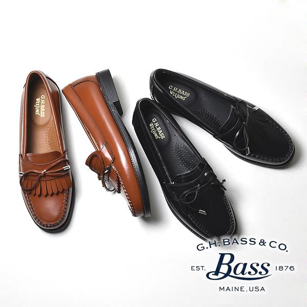 G.H.BASS G.H.Bass ジーエイチバス キルトリボンローファー 