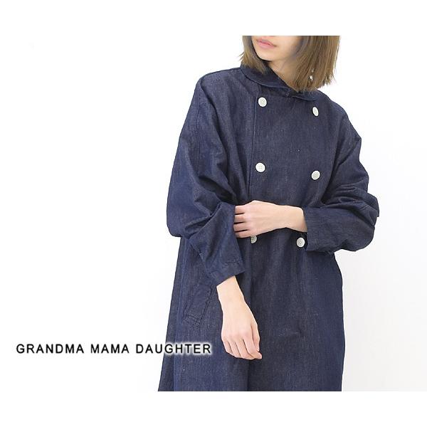 GRANDMA MAMA DAUGHTER グランマ ママ ドーター ラウンドカラーデニム 
