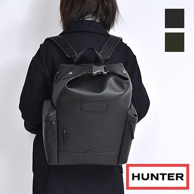 ハンター ラバーコーティング レザー バックパック UBB2022LRS オリジナル ラージ トップクリップ バックパック - ラバーレザー