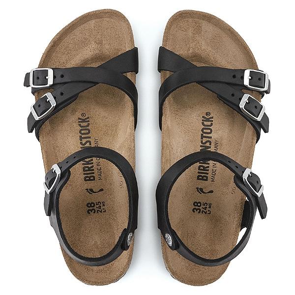 【24SS】BIRKENSTOCK ビルケンシュトック ”KUMBA/クンバ” ナロー(幅狭) ブラック オイルドレザー 1021487 レディース｜y-trois｜04