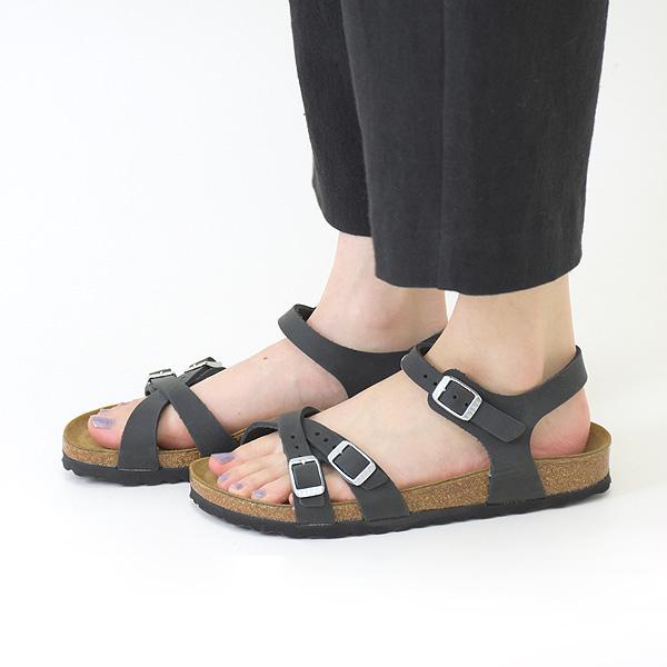 【24SS】BIRKENSTOCK ビルケンシュトック ”KUMBA/クンバ” ナロー(幅狭) ブラック オイルドレザー 1021487 レディース｜y-trois｜08