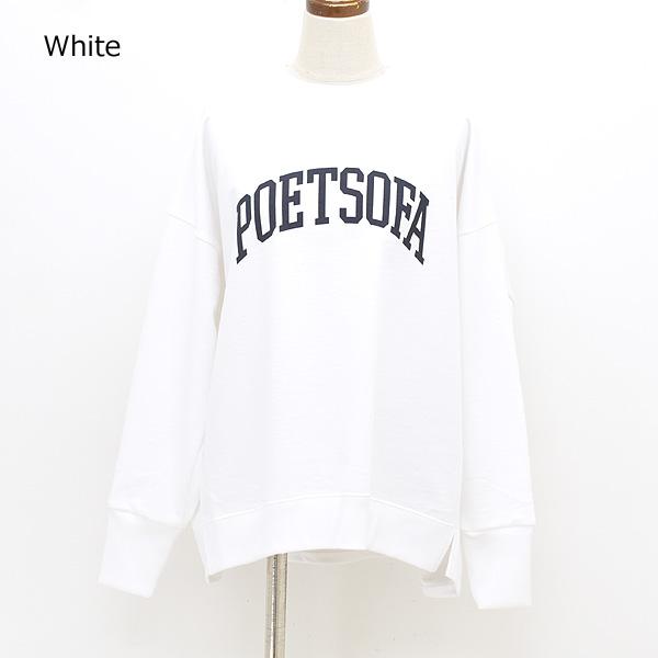 MICA & DEAL POETSOFA スウェット ホワイト マイカ&ディール