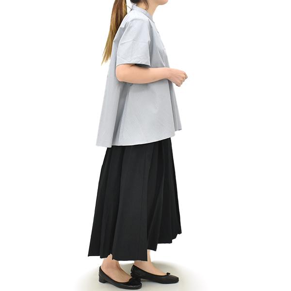 Midiumi ミディウミ 半袖ドットAラインシャツ 2-73984962 レディースの画像