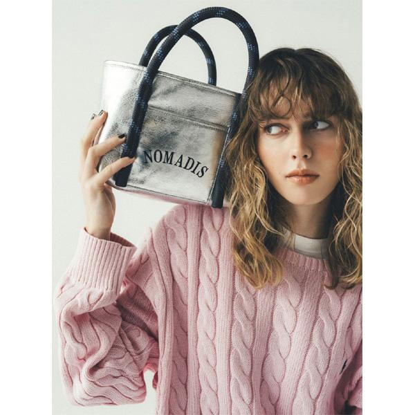 美品✨NOMADIS JOY レザー ミニ トートバッグ 本革 ベージュ JOYA