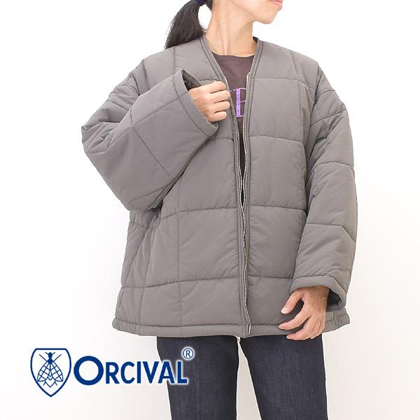 ORCIVAL オーシバル インサレーションVネックブルゾン
