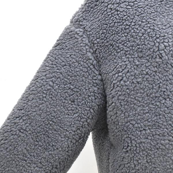 ORCIVAL（オーシバル） ボアフリースラウンドネックブルゾン OR