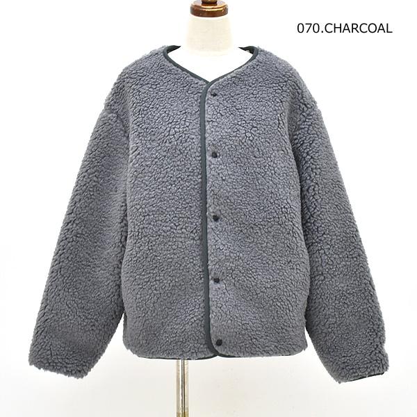 ORCIVAL（オーシバル） ボアフリースラウンドネックブルゾン OR