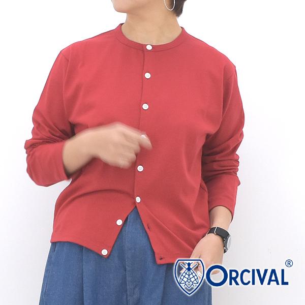 ORCIVAL オーチバル オーシバル クルーネックカーディガン OR-C0356SPB レディース｜y-trois｜06