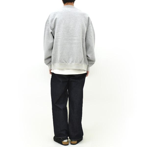 orSlow（オアスロウ） フロントZIP デンスリーニットスウェット