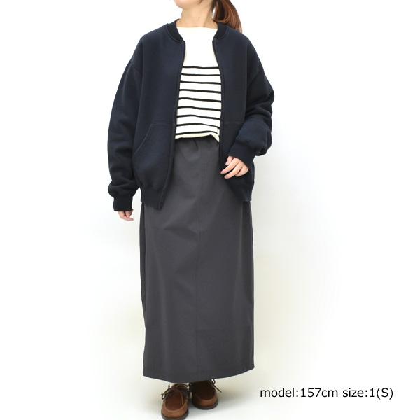 orSlow（オアスロウ） フロントZIP デンスリーニットスウェット
