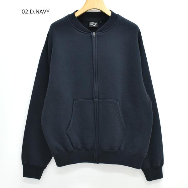 orSlow（オアスロウ） フロントZIP デンスリーニットスウェット