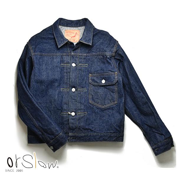 orSlow オアスロウ タイプ40’s プリーツフロントブルゾン ONE WASH 03-6011-81 メンズ レディース ユニセックス
