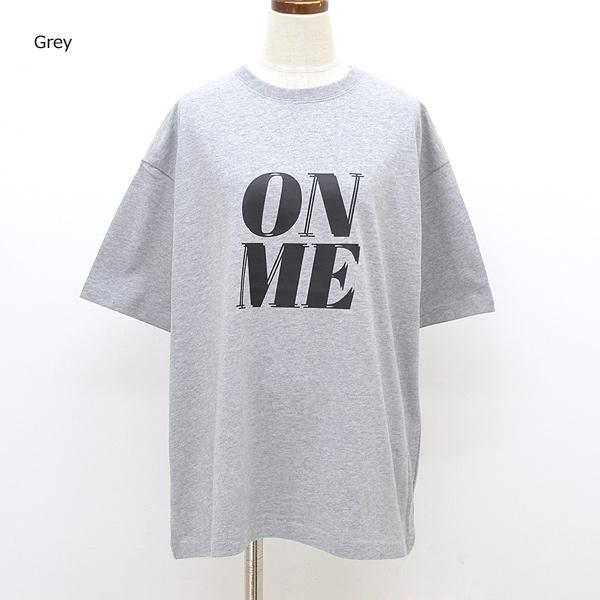 ottilie オティーリエ プリントTシャツ "ON ME" オーバーサイズ 半袖 五分袖 241122 レディース｜y-trois｜09