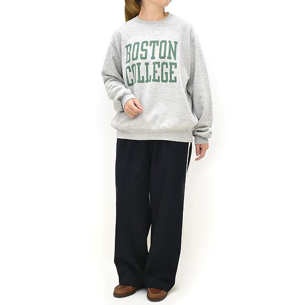 REMI RELIEF（レミ レリーフ） SP加工3 飛び裏毛クルーネック