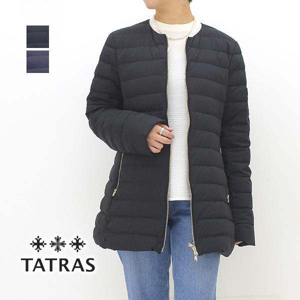 ほぼ未使用美品TATRAS noko ライトダウンジャケット　ノーカラーダウン TATRAS（タトラス） ダウン ライトダウン NOKO レディース : VIAJERO