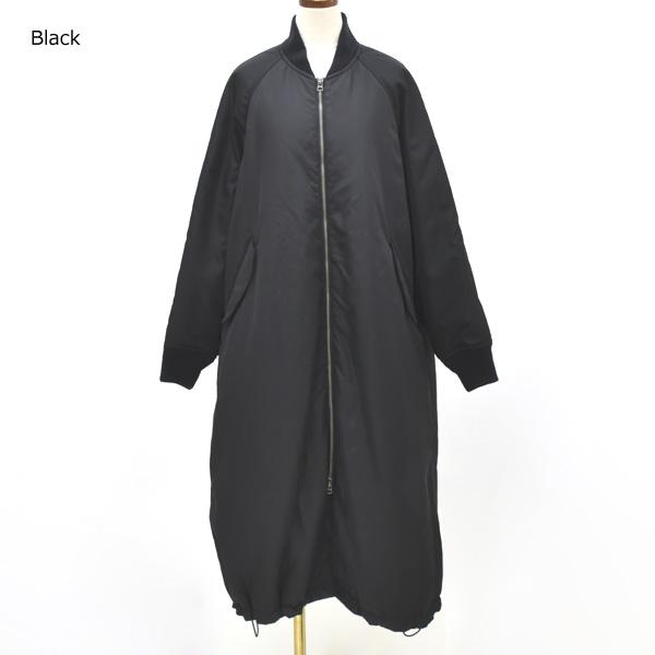 TICCA MA-1 ロングコート　ブラック UNITED ARROWS 【別注】＜TICCA＞ロング MA－1 コート