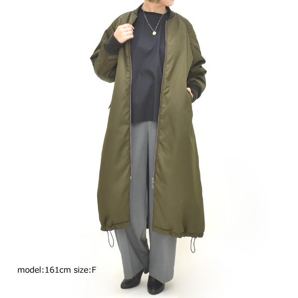 TICCA ティッカ ロングMA-1 コート TBEA-053 レディース : trois