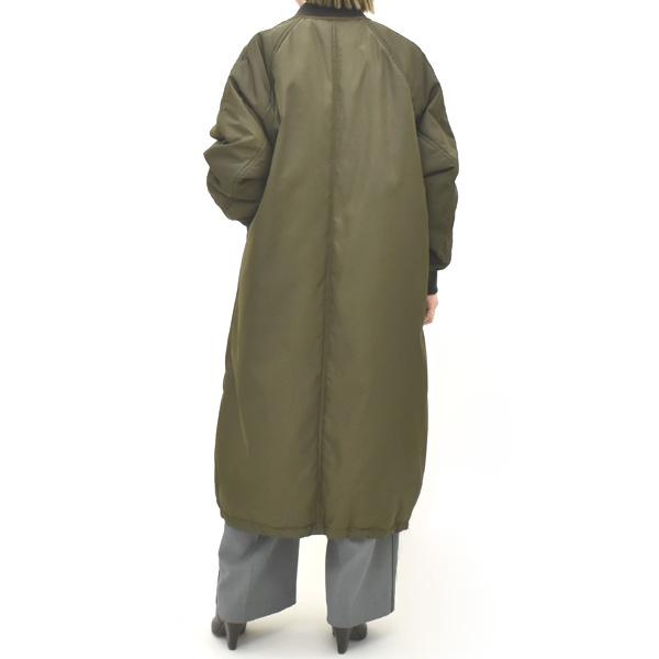 TICCA ロングMA-1コート 別注】＜TICCA＞ロング MA―1 コート