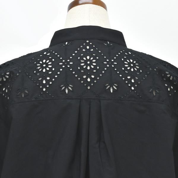 26SS】TICCA ティッカ レースフレンチシャツ TBFS-121 レディース