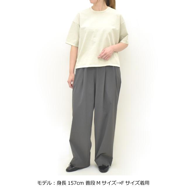 26SS】TICCA ティッカ エンブロイダリースクエアTシャツ TBFS-191