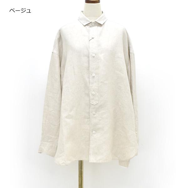 【2026SUMMER】TICCA ティッカ リネンスクエアビッグシャツ uni TBFS-402の画像