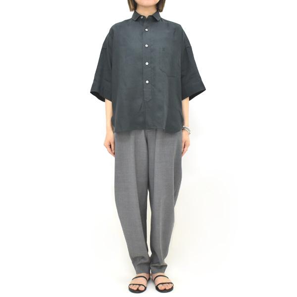 【26SUMMER】TICCA ティッカ リネン半袖シャツ TBFS-404の画像