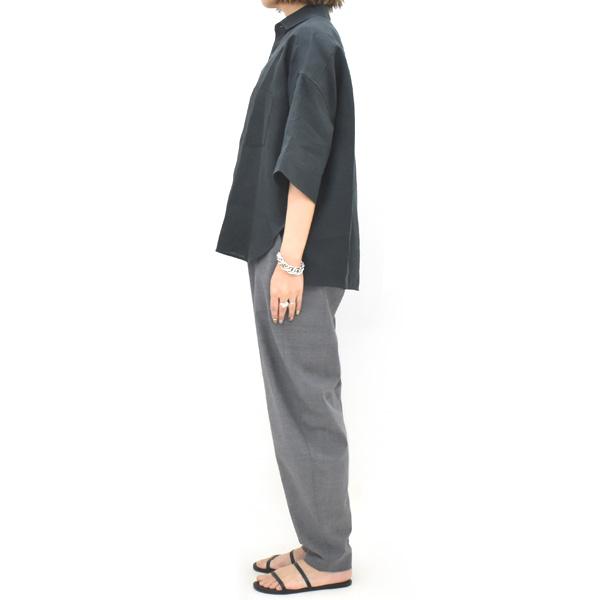 【26SUMMER】TICCA ティッカ リネン半袖シャツ TBFS-404の画像