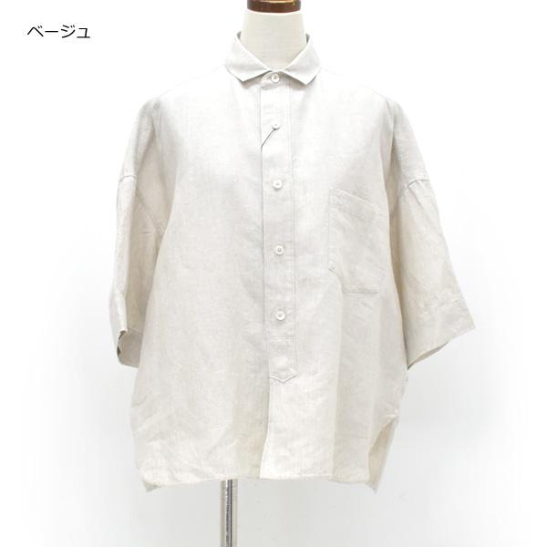 【26SUMMER】TICCA ティッカ リネン半袖シャツ TBFS-404の画像