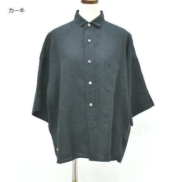 【26SUMMER】TICCA ティッカ リネン半袖シャツ TBFS-404の画像