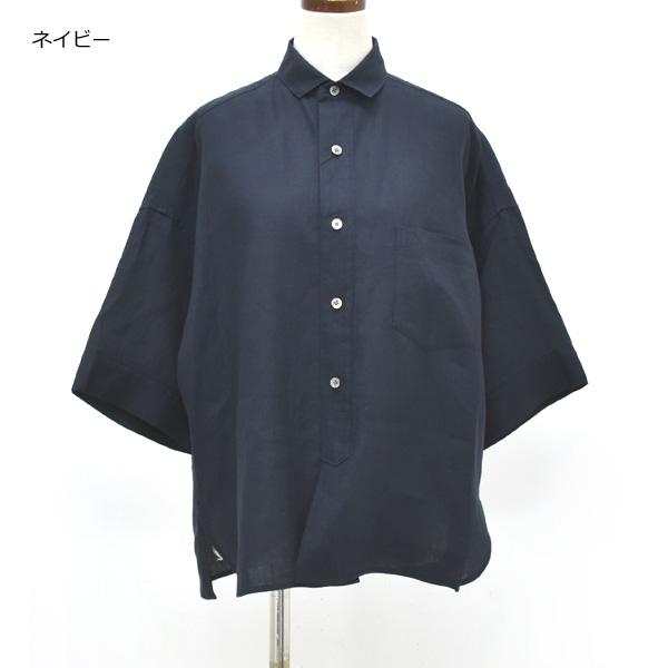 【26SUMMER】TICCA ティッカ リネン半袖シャツ TBFS-404の画像