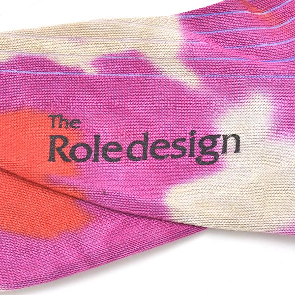 The Role design ザロールデザイン タイダイリブソックス ピギー TIE DYE RIB SOCKS WOMENS RLD-666-239036 レディース｜y-trois｜07