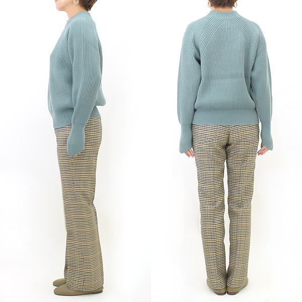 THE SHINZONE シンゾーン PLAID PANTS チェックフレアパンツ 22AMSPA03 