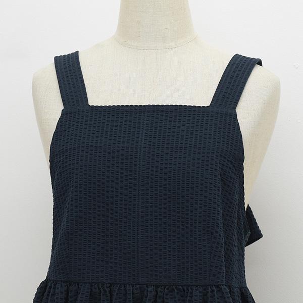 THE SHINZONE シンゾーン ストライプエプロンドレス ワンピース STRIPE  