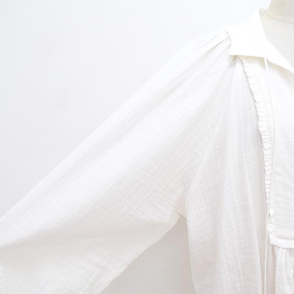 シンゾーン　ガーゼスモックブラウス THE SHINZONE シンゾーン ガーゼスモックブラウス GAZE SMOCK