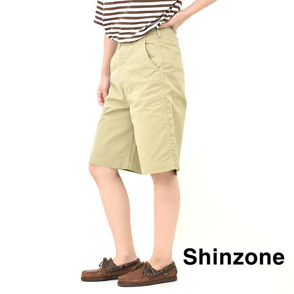 THE SHINZONE シンゾーン CHINO SHORTS チノ ショーツ ショート パンツ 24MMSPA07 レディース｜y-trois｜03