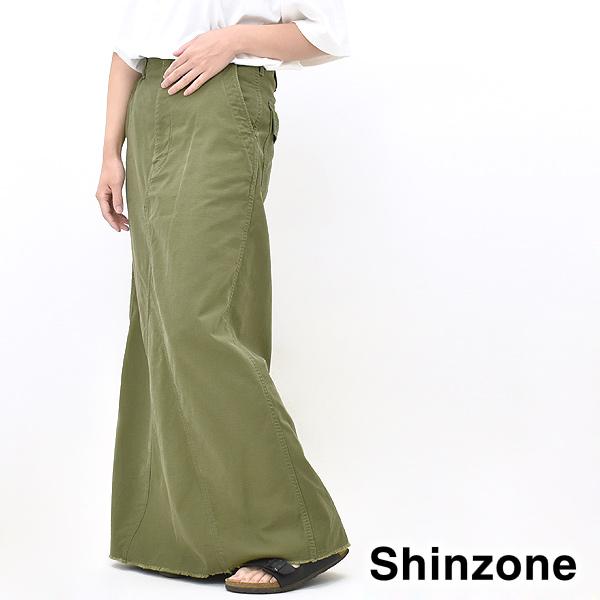 THE SHINZONE シンゾーン ウォッシュドベイカースカート WASHED BAKER SKIRT 24MMSSK04 レディース｜y-trois｜03