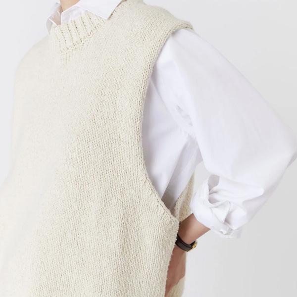 24SS】THE SHINZONE シンゾーン COTTON SLUB KNIT コットンスラブ 