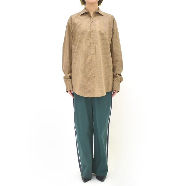 Shinzone（シンゾーン） 【25AW】THE SHINZONE PECK CHEKERD SHIRT 
