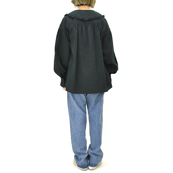 シンゾーン THE SHINZONE オーガニックコットンガーゼブラウス THE SHINZONE ブラウス シャツ SHINZONE/シンゾーン コットン